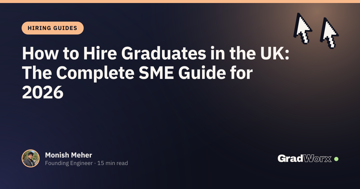 How to Hire Graduates in the UK: The Complete SME Guide for 2026